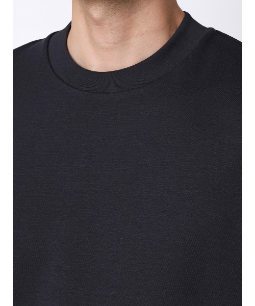 SUIT SQUARE(スーツスクエア)の「Tシャツ/半袖/ウォッシャブル/吸水速乾/UVカット/プレーティング天竺/無地(Tシャツ/カットソー・メンズ・ホワイト/ライトグレー/グリーン/ネイビー・S/M/L/LL)」の10枚目の写真
