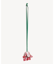 'KENZO Tulip' キーホルダー チャーム イン レザー