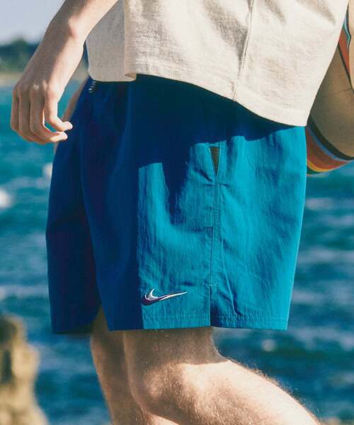 417 EDIFICE(フォーワンセブンエディフィス)の「NIKE SWIM (ナイキ スイム) 限定 ボレーショーツ(その他パンツ・メンズ・グリーン/チャコールグレー/ベージュ/ブラック・MEDIUM/XX-LARGE/X-LARGE/LARGE)」の12枚目の写真