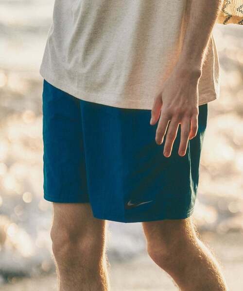 417 EDIFICE(フォーワンセブンエディフィス)の「NIKE SWIM (ナイキ スイム) 限定 ボレーショーツ(その他パンツ・メンズ・グリーン/チャコールグレー/ベージュ/ブラック・MEDIUM/XX-LARGE/X-LARGE/LARGE)」の14枚目の写真