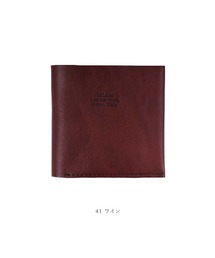 ONFLEEK（オンフリーク）の「イタリー本革2つ折り財布（ミネルバボックス/日本製）（財布）」