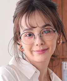 FashionBerry（ファッションベリー）の「メタルボストン アイウェア｜カラーレンズ｜クリアレンズ｜UVカット（メガネ）」