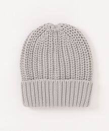 Quincy Mae（クインシーメイ）の「Chunky Knit Beanie || Fog（その他ベビー用品）」