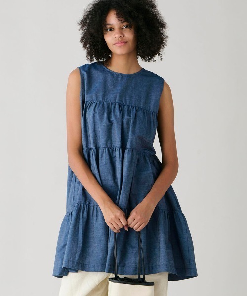 Kinetics(キネティクス)の「Gymphlex Tiered tunic(ジムフレックス ティアードチュニック)(チュニック・レディース・ブルー系・X-LARGE)」の8枚目の写真