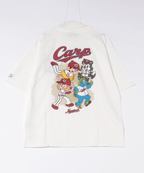 NEW JACK（ニュージャック）の「NEW JACK（ニュージャック）セ・リーグ球団プリントTシャツ/ビッグシルエット プロ野球 グラフィックT ユニセックス（Tシャツ/カットソー・メンズ・ホワイト系その他/ホワイト系6/ホワイト系4/ホワイト系9/ホワイト系8/ホワイト系7/ホワイト系5/ホワイト系3/ホワイト系2/ホワイト系1・M/L）」の19枚目の写真