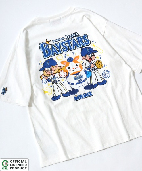 NEW JACK（ニュージャック）の「NEW JACK（ニュージャック）セ・リーグ球団プリントTシャツ/ビッグシルエット プロ野球 グラフィックT ユニセックス（Tシャツ/カットソー・メンズ・ホワイト系その他/ホワイト系6/ホワイト系4/ホワイト系9/ホワイト系8/ホワイト系7/ホワイト系5/ホワイト系3/ホワイト系2/ホワイト系1・M/L）」の4枚目の写真