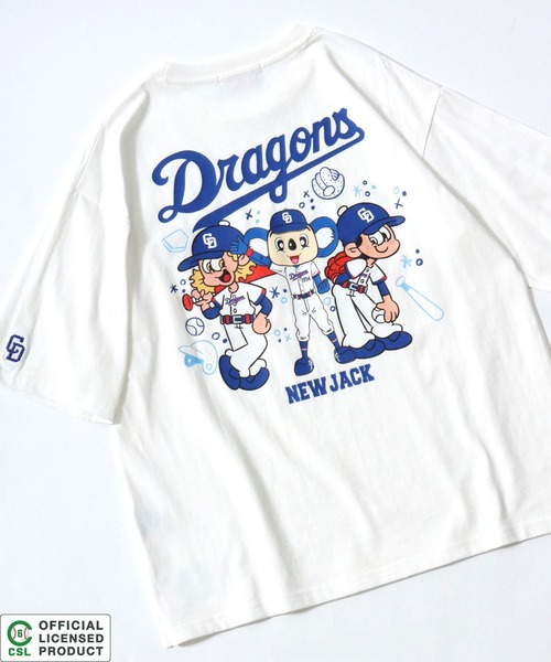NEW JACK（ニュージャック）セ・リーグ球団プリントTシャツ/ビッグ