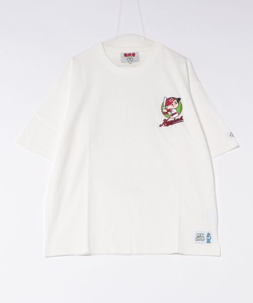 NEW JACK（ニュージャック）の「NEW JACK（ニュージャック）セ・リーグ球団プリントTシャツ/ビッグシルエット プロ野球 グラフィックT ユニセックス（Tシャツ/カットソー・メンズ・ホワイト系その他/ホワイト系6/ホワイト系4/ホワイト系9/ホワイト系8/ホワイト系7/ホワイト系5/ホワイト系3/ホワイト系2/ホワイト系1・M/L）」の18枚目の写真