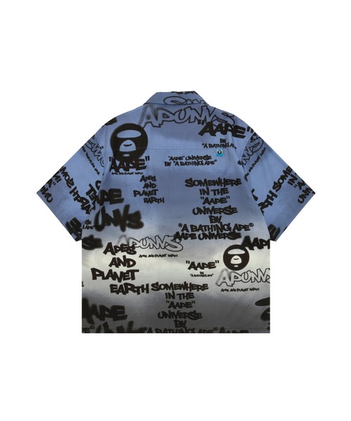 AAPE BY A BATHING APE(エーエイプバイアベイシングエイプ)の「AAPE MAIN SHORT SLEEVE SHIRT(シャツ/ブラウス・メンズ・ピンク系その他/グレー系その他5・SMALL/X-LARGE/MEDIUM/LARGE)」の3枚目の写真