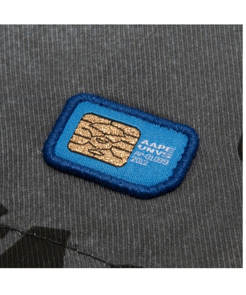 AAPE BY A BATHING APE(エーエイプバイアベイシングエイプ)の「AAPE MAIN SHORT SLEEVE SHIRT(シャツ/ブラウス・メンズ・ピンク系その他/グレー系その他5・SMALL/X-LARGE/MEDIUM/LARGE)」の5枚目の写真