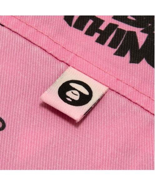 AAPE BY A BATHING APE(エーエイプバイアベイシングエイプ)の「AAPE MAIN SHORT SLEEVE SHIRT(シャツ/ブラウス・メンズ・ピンク系その他/グレー系その他5・SMALL/X-LARGE/MEDIUM/LARGE)」の10枚目の写真