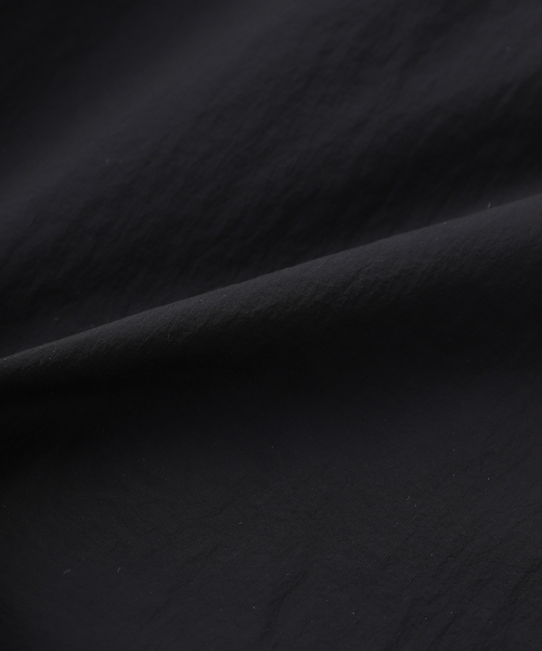 ATON(エイトン)の「ATON(エイトン) SUPER LIGHT NYLON SPORT JACKET(ナイロンジャケット・メンズ・ネイビー/ブラウン・6/4)」の6枚目の写真