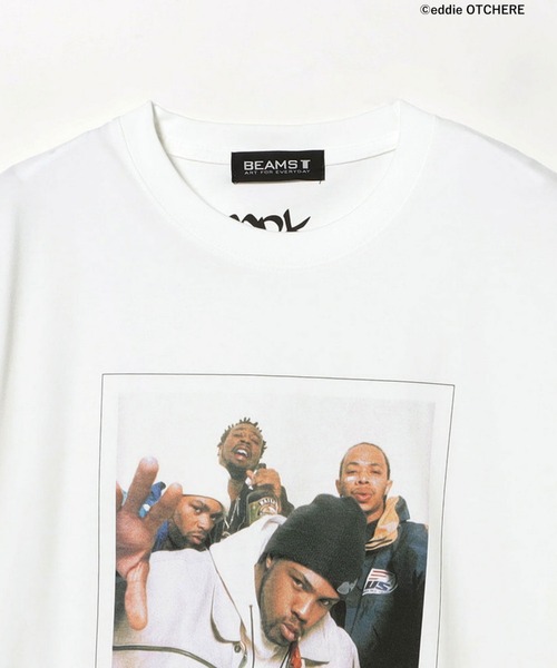 BEAMS T(ビームスティー)の「eddie OTCHERE / Wu-Tang Clan / Group T-shirt①(Tシャツ/カットソー・メンズ・ホワイト・XX-LARGE/X-LARGE/LARGE/MEDIUM/SMALL)」の10枚目の写真
