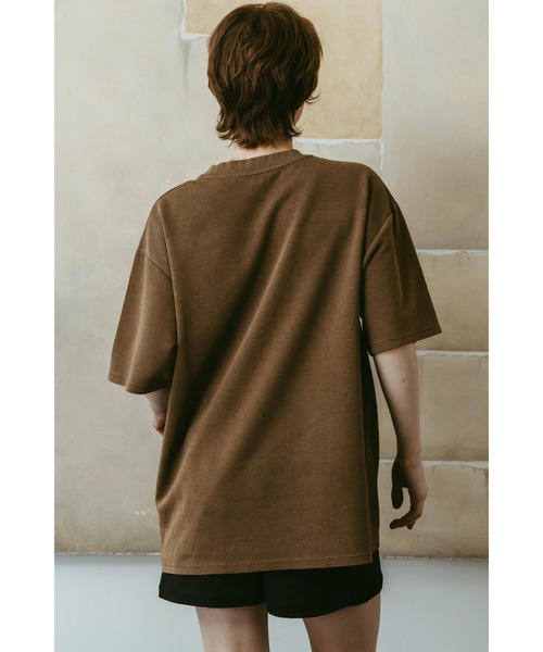 Knuth Marf(クヌースマーフ)の「rhinestone graphic tee(unisex)(Tシャツ/カットソー・レディース・ベージュ/パープル/ブラック・FREE)」の22枚目の写真