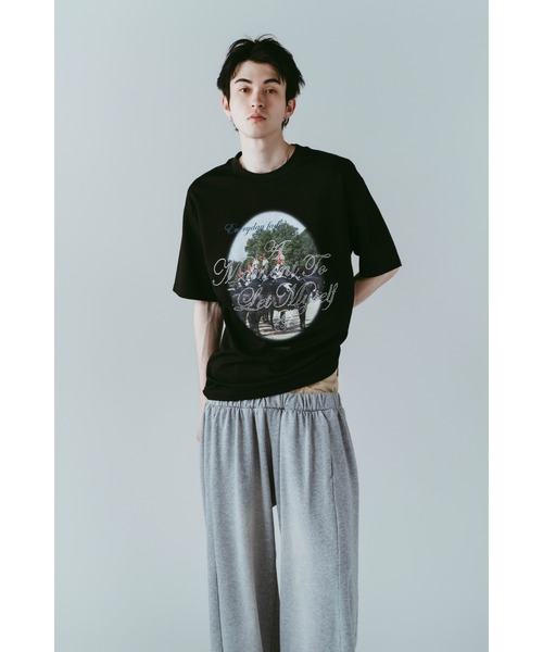 Knuth Marf(クヌースマーフ)の「rhinestone graphic tee(unisex)(Tシャツ/カットソー・レディース・ベージュ/パープル/ブラック・FREE)」の12枚目の写真