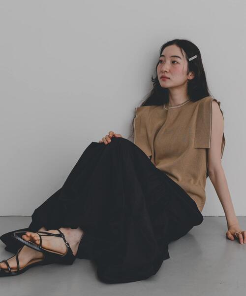 SENSE OF PLACE by URBAN RESEARCH(センスオブプレイスバイアーバンリサーチ)の「デザインタックバルーンスカート(スカート・レディース・アイボリー/ブラック/ブラウン・ONE)」の11枚目の写真