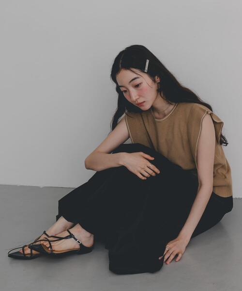 SENSE OF PLACE by URBAN RESEARCH(センスオブプレイスバイアーバンリサーチ)の「デザインタックバルーンスカート(スカート・レディース・アイボリー/ブラック/ブラウン・ONE)」の12枚目の写真