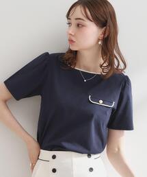 couture brooch | 【接触冷感・UVカット・洗える】マリンコードTシャツ(Tシャツ/カットソー)
