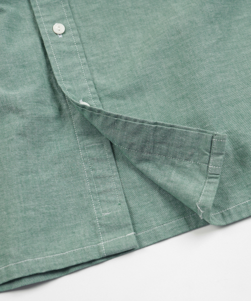 FRIZMWORKS(フリズムワークス)の「CHAMBRAY BIG POCKET HALF SHIRT _ GREEN(シャツ/ブラウス・メンズ・その他・SMALL/MEDIUM/LARGE/X-LARGE)」の7枚目の写真