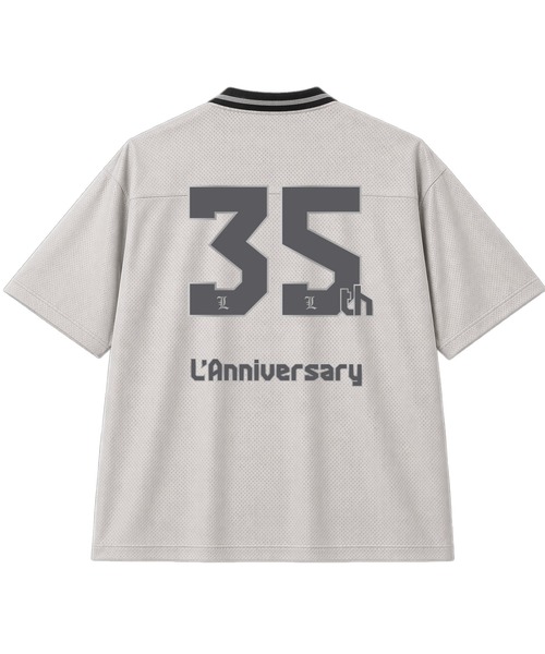 ZOZOVILLA(ゾゾヴィラ)の「【L’Arc-en-Ciel × ZOZOVILLA】Short Sleeve Football Game Shirt(Tシャツ/カットソー・メンズ・ブラック/グレー/ホワイト・X-SMALL/MEDIUM/SMALL/X-LARGE/LARGE)」の6枚目の写真