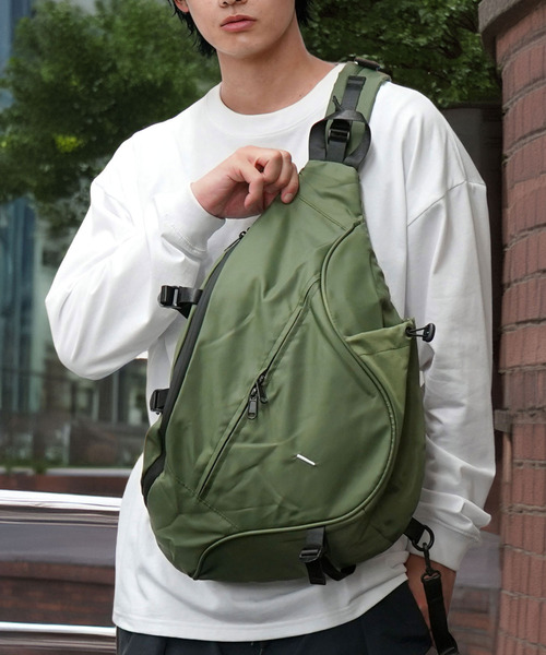 Ammie(アミー)の「軽量 ワンショルダー ショルダーバッグ ボディバッグ(ボディバッグ/ウエストポーチ・メンズ・ブラック系1・FREE)」の13枚目の写真