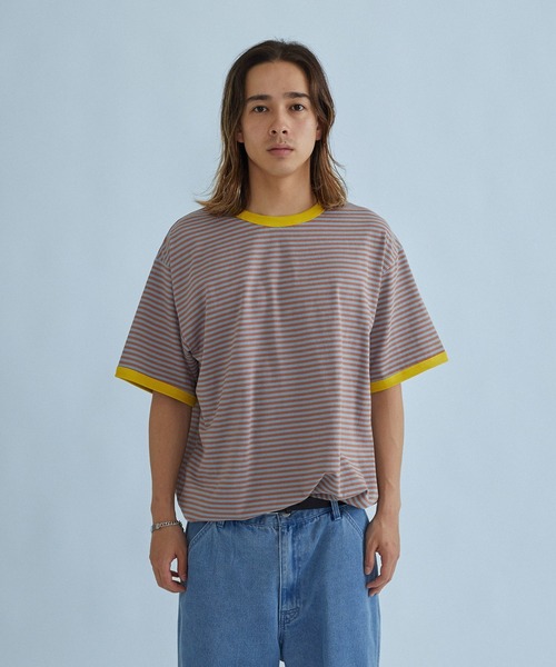 SILAS（サイラス）の「【ARCHIVE】60S RINGER（Tシャツ/カットソー・メンズ・イエロー/ブルー・M/XL/L）」の4枚目の写真