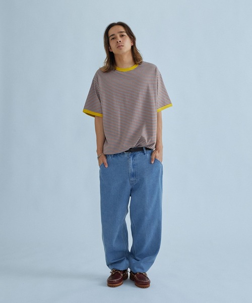 SILAS（サイラス）の「【ARCHIVE】60S RINGER（Tシャツ/カットソー・メンズ・イエロー/ブルー・M/XL/L）」の9枚目の写真