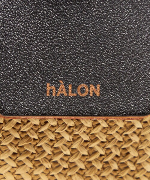 hALON(アーロン)の「<hALON>ソフトメッシュ ミニトートバッグ(トートバッグ・メンズ・ブラック/ベージュ・FREE)」の4枚目の写真