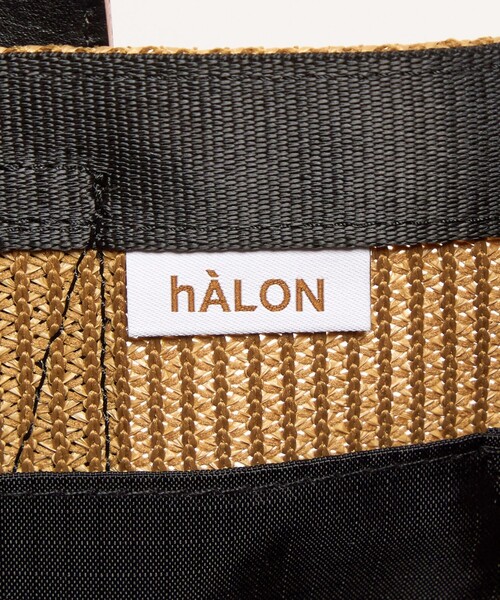 hALON(アーロン)の「<hALON>ソフトメッシュ ミニトートバッグ(トートバッグ・メンズ・ブラック/ベージュ・FREE)」の5枚目の写真