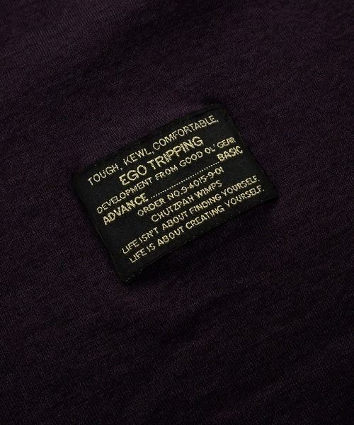 EGO TRIPPING(エゴトリッピング)の「mlt5729-WASHABLE WOOL TEE ウールTシャツ(666352)(Tシャツ/カットソー・メンズ・チャコール/ライトグレー/ブラック・48/46)」の16枚目の写真