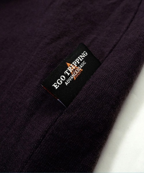 EGO TRIPPING(エゴトリッピング)の「mlt5729-WASHABLE WOOL TEE ウールTシャツ(666352)(Tシャツ/カットソー・メンズ・チャコール/ライトグレー/ブラック・48/46)」の17枚目の写真