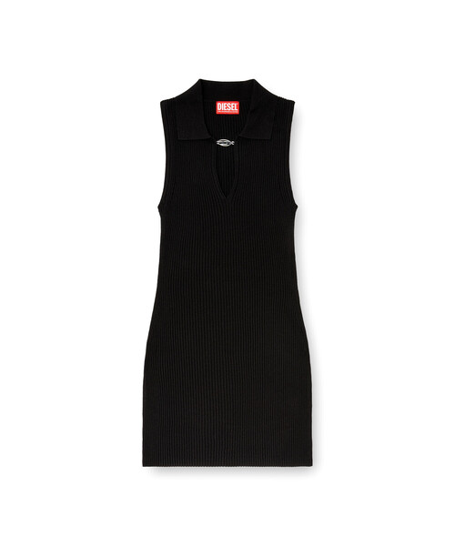 DIESEL(ディーゼル)の「ウィメンズ ニットドレス M-LILMA(ドレス・レディース・ブラック/パープル・X-SMALL/XX-SMALL/SMALL)」の7枚目の写真