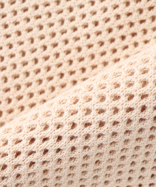 EDIFICE(エディフィス)の「fursac (フルサック) Knit ポロ(ポロシャツ・メンズ・ベージュ・X-LARGE/LARGE/MEDIUM)」の2枚目の写真