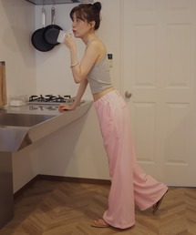 スウェットワイドパンツ
