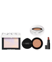 NARS | 【数量限定】ライトリフレクティング プリズマティックパウダー プレスト+ライトリフレクティング セラムクッションファンデーション+エクスプリシットリップスティックミニサイズ(コスメキット/ギフトセット)