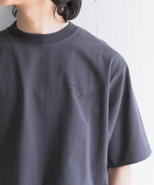 FORK&SPOON(フォークアンドスプーン)の「FORK&SPOON Gogh art t-shirts(Tシャツ/カットソー・メンズ・チャコールグレー/グレー系その他・5/4)」の7枚目の写真