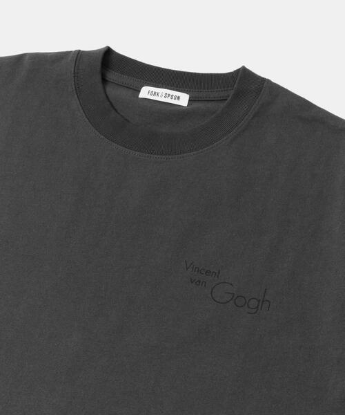 FORK&SPOON(フォークアンドスプーン)の「FORK&SPOON Gogh art t-shirts(Tシャツ/カットソー・メンズ・チャコールグレー/グレー系その他・5/4)」の10枚目の写真