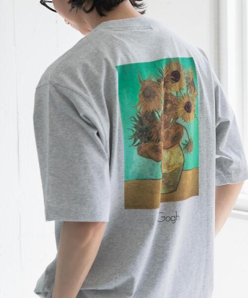 FORK&SPOON(フォークアンドスプーン)の「FORK&SPOON Gogh art t-shirts(Tシャツ/カットソー・メンズ・チャコールグレー/グレー系その他・5/4)」の19枚目の写真