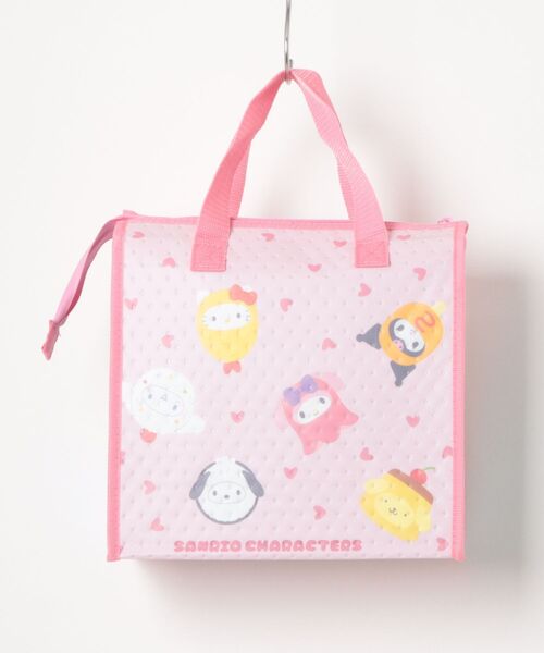 sanrio（サンリオ）の「〈SANRIO/サンリオ〉サンリオキャラクターズ なりきり食べ物 不織布保冷バッグ FBC1（エコバッグ/サブバッグ・レディース・ピンク・ONE SIZE）」の6枚目の写真