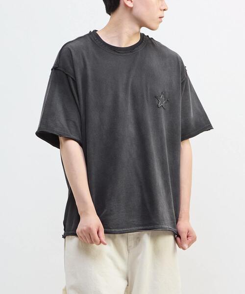 CONVERSE TOKYO(コンバーストウキョウ)の「HOTFIX STAR TEE(Tシャツ/カットソー・レディース・サックスブルー/ホワイト/ブラック・SMALL/MEDIUM)」の19枚目の写真