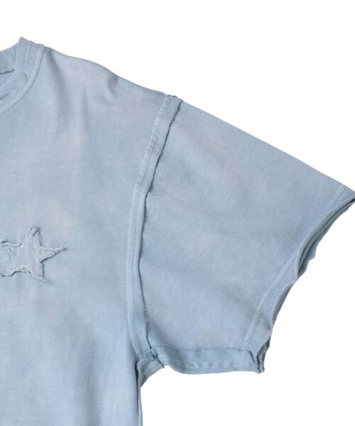 CONVERSE TOKYO(コンバーストウキョウ)の「HOTFIX STAR TEE(Tシャツ/カットソー・レディース・サックスブルー/ホワイト/ブラック・SMALL/MEDIUM)」の13枚目の写真
