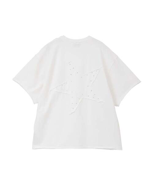 CONVERSE TOKYO(コンバーストウキョウ)の「HOTFIX STAR TEE(Tシャツ/カットソー・レディース・サックスブルー/ホワイト/ブラック・SMALL/MEDIUM)」の6枚目の写真