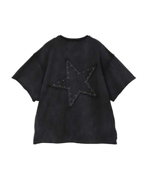 CONVERSE TOKYO(コンバーストウキョウ)の「HOTFIX STAR TEE(Tシャツ/カットソー・レディース・サックスブルー/ホワイト/ブラック・SMALL/MEDIUM)」の4枚目の写真