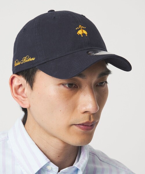 BROOKS BROTHERS(ブルックスブラザーズ)の「<Brooks Brothers>New Era 9FORTY EX キャップ(キャップ・メンズ・ネイビー/ベージュ/ブラック・FREE)」の3枚目の写真