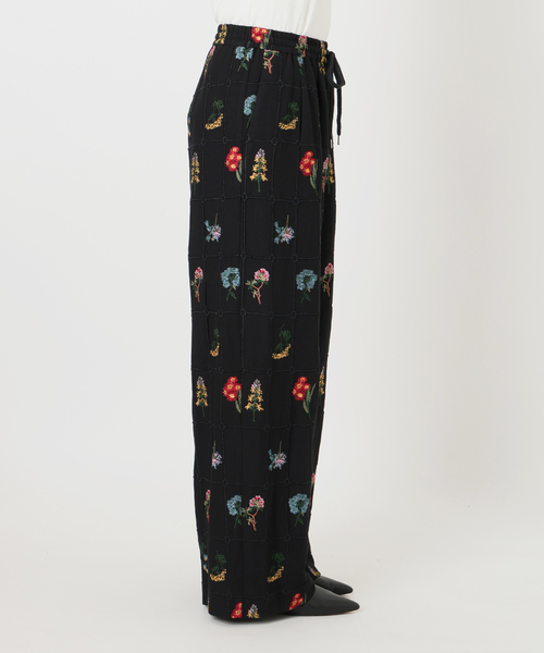 SLOBE IENA（スローブイエナ）の「embroideryメッシュパンツ（その他パンツ・レディース・ブラック・FREE）」の13枚目の写真