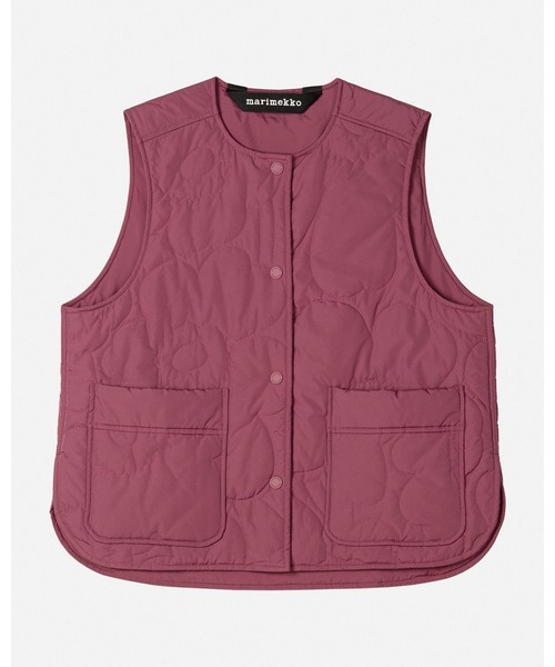 marimekko(マリメッコ)の「【バナー掲載特典付】Kaiverrus Piirto Unikko / light padded vest(その他アウター・レディース・ダークパープル・XX-SMALL/LARGE/MEDIUM/SMALL/X-SMALL)」の8枚目の写真