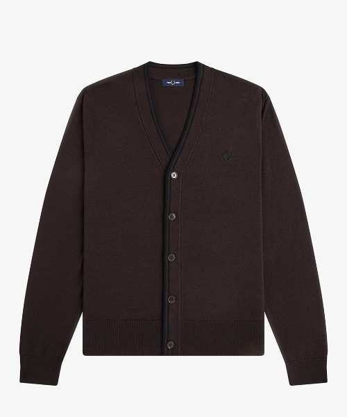 FRED PERRY(フレッドペリー)の「【先行予約受付中】Classic Cardigan/クラシックカーディガン(カーディガン/ボレロ・メンズ・ブラック/ブラウン・S/M/L)」の19枚目の写真