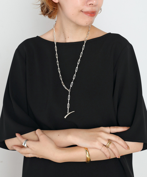 Gabriela Artigas(ガブリエラアルティガス)の「【GABRIELA ARTIGAS】SILVER Tusk Lariat Neck(ネックレス・レディース・シルバー・FREE)」の10枚目の写真