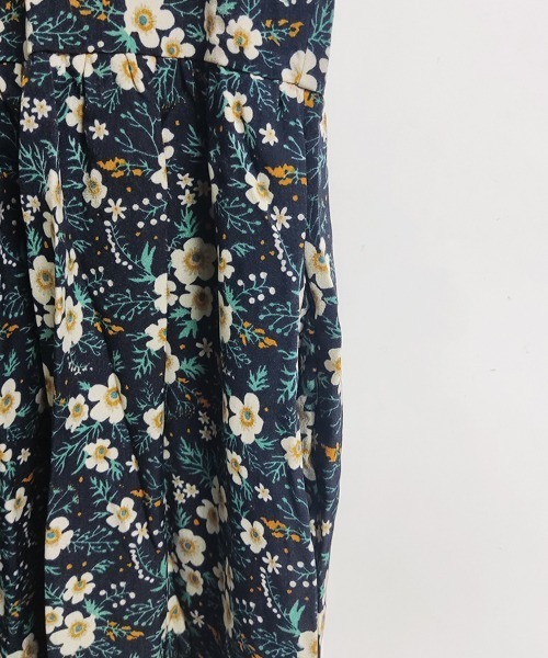 ReRe(リリ)の「フリル襟花柄ワンピース(ワンピース・レディース・ブルーグリーン・X-LARGE/LARGE/MEDIUM)」の12枚目の写真