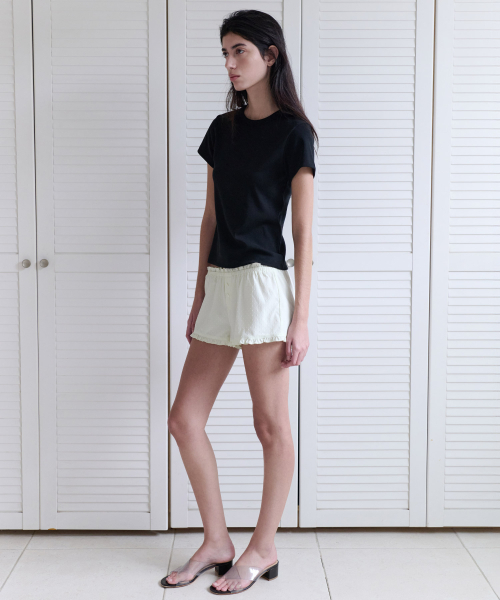 ANDNEEDS(アンドニーズ)の「Ella frill half pants (mint)(その他パンツ・レディース・その他・FREE)」の1枚目の写真